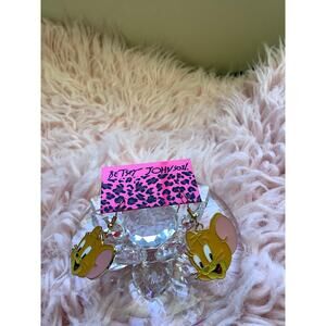 New betseyville earrings jerry mouse